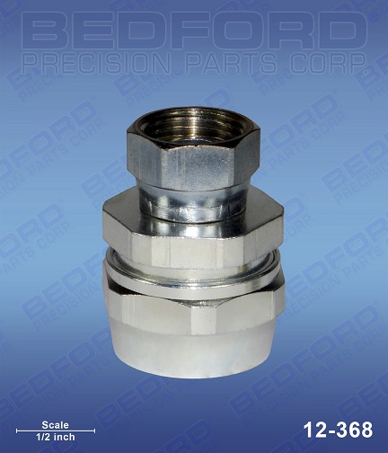 Bedford 12-368 is Devilbiss P-HC-4551 Hose Fitting aftermarket replacement